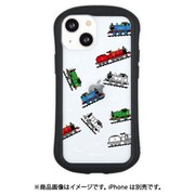 TMS-06A [iPhone 13 mini対応 ハイブリッドクリアケース トーマス 総柄]
