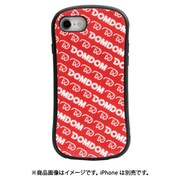 MDOM-01C [i select iPhone SE（第3世代/第2世代）対応ケース ドムドムハンバーガー 総柄]