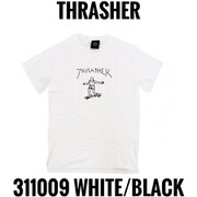 311009 T-SHIRT WHITE-BLACK M [Tシャツ 並行輸入品]