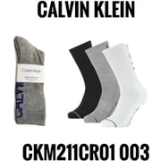 3枚組ソックス 並行輸入品 CKM211CR01 003 OS