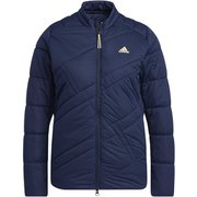 AD22FW WF642 HG8226 NV J/XL [ウィメンズ ビッグアディダスロゴ 保温 中わた長袖フルジップジャケット カレッジネイビー J/XL]