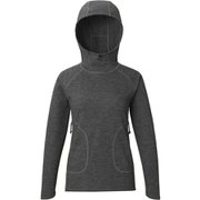 Women’s Merino Wool Hoodie 011020 C02 チャコール Mサイズ [アウトドア フリース レディース]