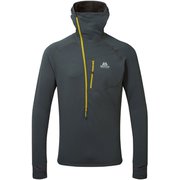 イクリプス・フーデッド・ジップ・ティー ECLIPSE HOODED ZIP TEE 411951 A57 アンビルグレイ Lサイズ [アウトドア フリース メンズ]