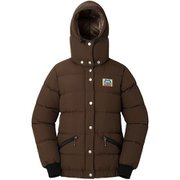 ウィメンズ・レトロ・ライトライン・デュベ WOMEN'S RETRO LIGHTLINE DUVET 424139 D61 ダークチョコレート Lサイズ [アウトドア ダウンウェア レディース]