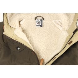 チャムス/Kid's Camping BOA PARKA (キッズ キャンピング ボアパーカ)/KHAKI/KL