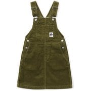 キッズオールオーバーザコーデュロイオーバーオールスカート Kids All Over The Corduroy Overall Skirt CH23-1078 Khaki Lサイズ [アウトドア オーバーオール キッズ]