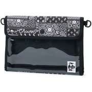 リサイクルチャムスクリアケースL Recycle CHUMS Clear Case L CH60-3294 PW Bandana [アウトドア ケース]