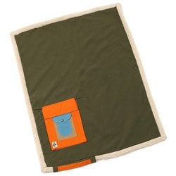 新品　チャムス　ボアブランケット　2点セット　カーキとオレンジ 保温性が高く暖かいモコモコ優しい肌触りのボアアイテム | CHUMS