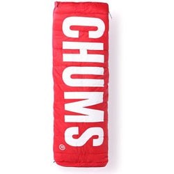 チャムスロゴスリーピングバッグ10 CHUMS Logo Sleeping Bag 10 CH09-1251 R001 Red [アウトドア 化繊シュラフ 夏用]