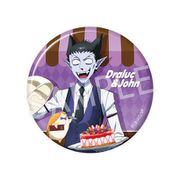 吸血鬼すぐ死ぬ 缶バッジ カフェ Ver. ドラルク＆ジョン [キャラクターグッズ]