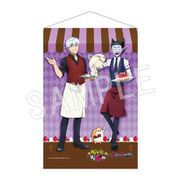 吸血鬼すぐ死ぬ B2タペストリー カフェ Ver. [キャラクターグッズ]