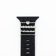 IQ-AWDECO1-B [Apple Watch スポーツバンド専用 デコレーションチャーム B]