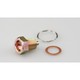 ワイヤーロックドレンボルト M14×L16×P1.5mm ホンダ/ヤマハ （平径：19mm） 105-1204