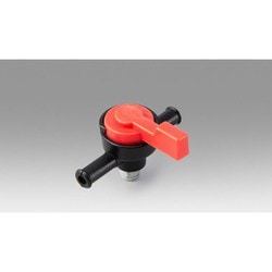 ガソリンコック ホース内径6mm用 ナイロン製 105-2113