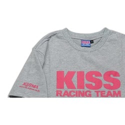KISS Racing Team Tシャツ レディースM グレー K1345G05