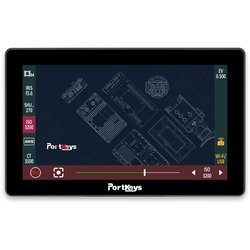 PortKeys LH5P II カメラ用モニター 別売Dtap電源ケーブル付 PortKeys LH5P II カメラ用モニター 別売Dtap電源ケーブル付