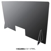 FM-80 [カーボーイ 飛沫防止アクリルパーティション 120X70cm 開口部あり]