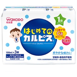 はじめての「カルピス」 100mlX3 [対象月齢：1歳から]