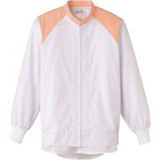 FA-2714-SS [サンペックス 長袖ジャンバー 白Xピンク]