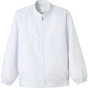 FA-673-L [サンペックス 立衿ジャンバー 長袖 白 抗菌]
