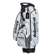 ADMG2BC8 00 [22F キャディバッグ フラッグシリーズ 9型（46インチ対応）/4分割/3.2kg ホワイト]