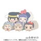 ゴールデンカムイ×サンリオキャラクターズ もちころりんぬいぐるみマスコット Type A 1個 [コレクショントイ]