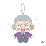 ゴールデンカムイ×サンリオキャラクターズ お座りぬいぐるみマスコット 白石由竹×おさるのもんきち [キャラクターグッズ]