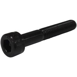 コノエ MIC 六角穴付きボルト 黒色酸化皮膜 6×60 半ねじ （21本入） M030-0660