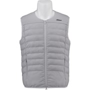 22FW TWMV2245LG-LL [ゴルフベスト メンズ クルーネック インサレーションベスト LLサイズ ライトグレー]