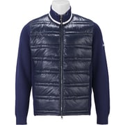 22FW TWMO2252NV-M [ゴルフベスト メンズ ニット×中綿ジャケット Mサイズ ネイビー]