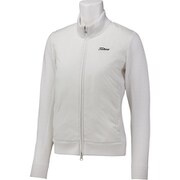 22FW TWWO2220OW-M [ゴルフジャケット レディース ニット×中綿ジャケット Mサイズ オフホワイト]