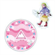 ゆるキャン△ アクリルスタンドコースター ワカサギ Ver. 各務原なでしこ [キャラクターグッズ]