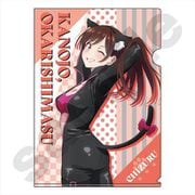 彼女、お借りします A4クリアファイル Animal's rider Ver. 水原千鶴 [キャラクターグッズ]