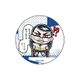 東京リベンジャーズ 大川ぶくぶ先生描き起こし 缶バッジ 場地圭介 [キャラクターグッズ]