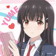 継母の連れ子が元カノだった ラバーマットコースター 伊理戸結女 [キャラクターグッズ]