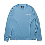 SMT22129 [ラスティブルー ロングスリーブTシャツ ホログラム ワードマーク Sサイズ]