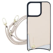 SH-IP13P-EC [iPhone 13 Pro用 ショルダースマートフォンケース エレガンテ/エクリュ]