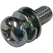 M751-0416 [コノエ MIC ナベ頭組込み P-4 三価クロメート 4×16 （61本入）]