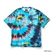 SMT22149T [ターコイズ Tシャツ タートルズ スパイラルダイ プリント Mサイズ]
