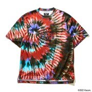 SMT22149T [レッド Tシャツ タートルズ スパイラルダイ プリント Mサイズ]