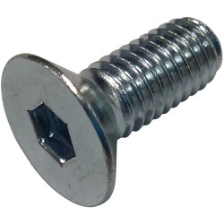 M773-0625 [コノエ MIC 六角穴付き皿ボルト 三価クロメート 6×25 （17本入）]
