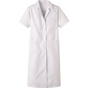 サンペックス 女子S型診察衣 半袖 抗菌 MR-119-M