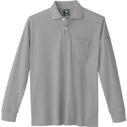 6025-20-L [ジーベック カノコ長袖ポロシャツ]