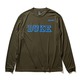 SMT22155D [オリーブカーキ ロングスリーブTシャツ デュークロゴ ライトフィット XLサイズ]