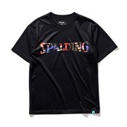 SJT22166 [ブラック ジュニア Tシャツ スパイラルダイロゴ 150cm サイズ]