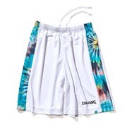 SJP22167 [ホワイト ジュニア プラクティスパンツ スパイラルダイ サイド 150cm サイズ]