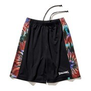 SJP22167 [ブラック ジュニア プラクティスパンツ スパイラルダイ サイド 160cm サイズ]