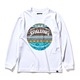 SJT22168 [ホワイト ジュニア ロングスリーブTシャツ ボヘミアンボール 150cm サイズ]
