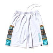 SJP22169 [ホワイト ジュニア プラクティスパンツ ボヘミアンサイド 130cm サイズ]