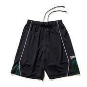 SJP22172 [ブラック ジュニア プラクティスパンツ ボールプリント 150cm サイズ]
